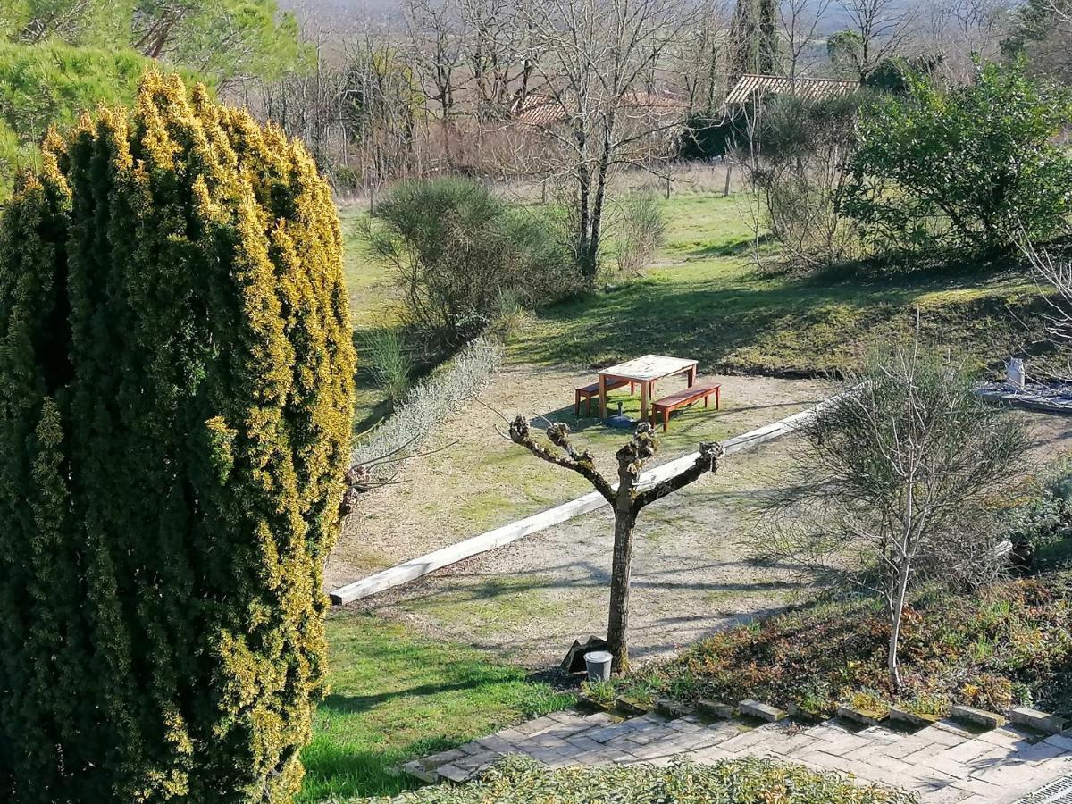 Villa Les Hauts Vallons Puylaroque Exterior foto
