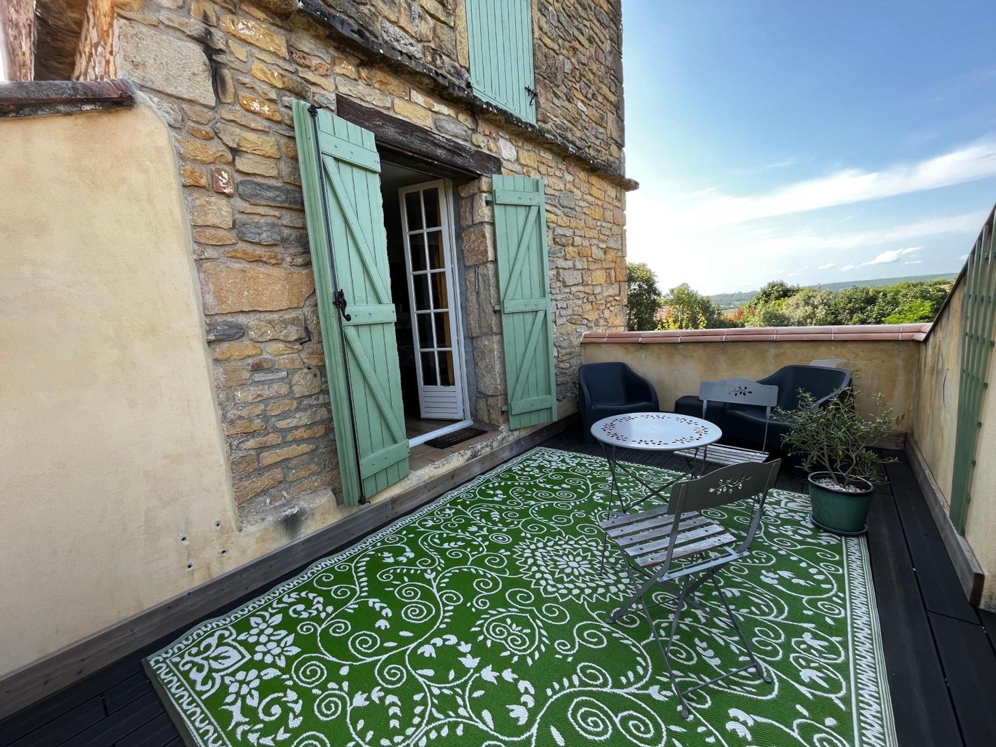 Villa Les Hauts Vallons Puylaroque Exterior foto